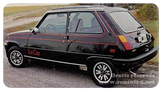 Renault 5 BLACK BEAUTY ALL about Le Car