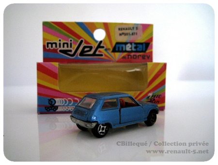 Renault 5 Mini-Jet Norev, verte