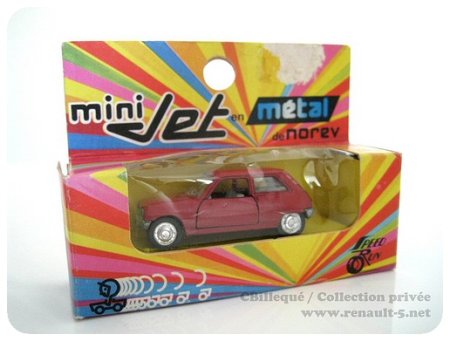 Renault 5 Mini-Jet Norev,verte