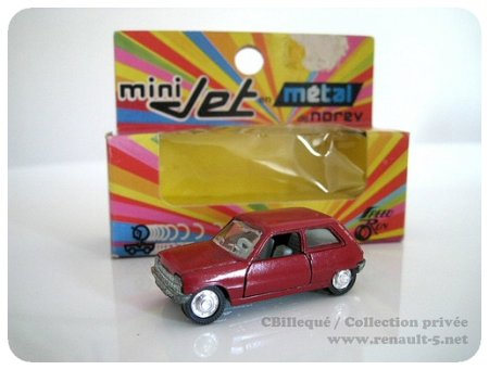 Renault 5 Mini-Jet Norev, verte