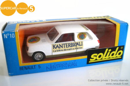 Renault 5 Kanterbrau SOLIDO