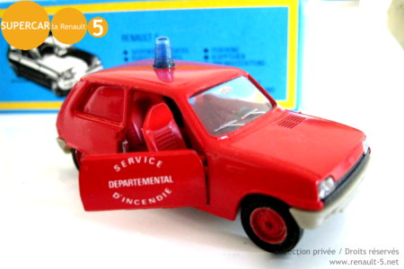 Renault 5 Pompiers SOLIDO