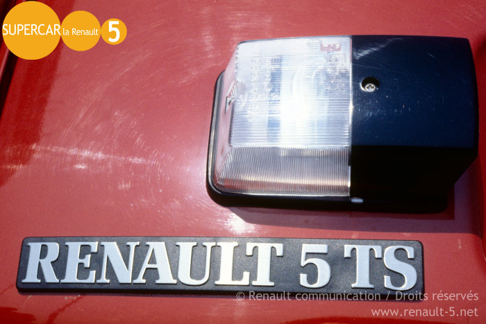 Renault 5 TS 19821984 TOUT sur la Renault 5