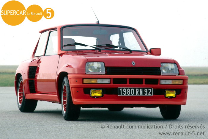 Renault 5 Turbo 1 TOUTsur la RENAULT R5