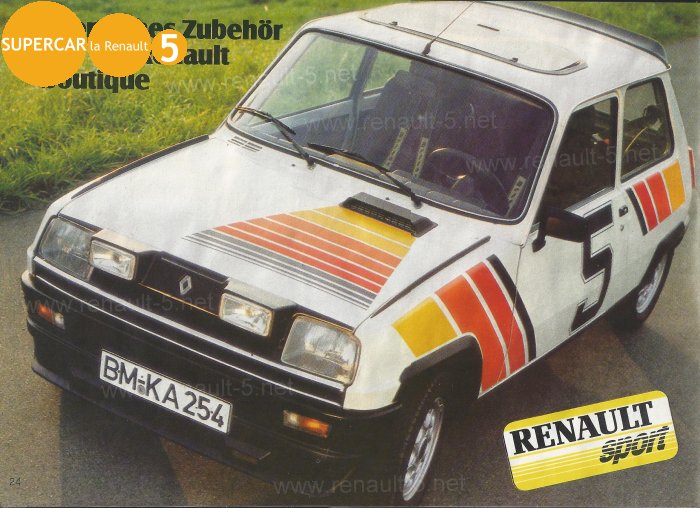 Accessoires d'origine RENAULT 5