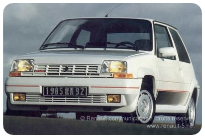 Lot - 1989 Renault Super 5 SL Spring Sans réserve / No reserve - Catalog#  710043 A French Collection Richard Romagny, Pilote du Dakar. 100  Youngtimers & Populaires